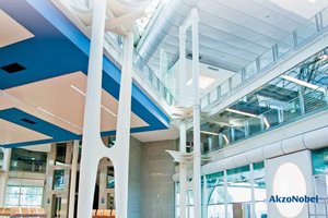 Nosná konstrukce, letiště Porto (AkzoNobel)